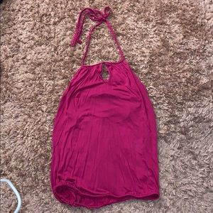 Pink tank top